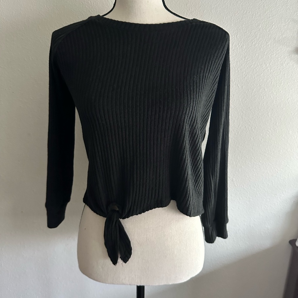 Little girls black longlsleeve